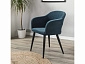 Кресло Oscar Diag blue/черный - фото №11