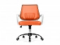 Ergoplus orange / white Компьютерное кресло - фото №4