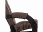 Кресло-качалка Модель 68 (Leset Футура) Венге текстура, ткань Malmo 28 - фото №6