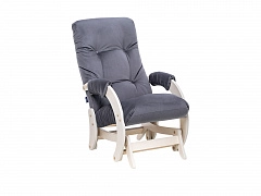 Кресло-качалка Модель 68 (Leset Футура) Дуб беленый, ткань V 32 - фото №1