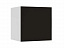 Куб Флорис черный глянец / белый,  - миниатюра