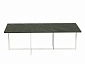 Скарлетт стол журнальный прямоугольный Мрамор черный/белый - фото №3