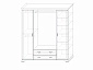 Шкаф 4-х дверный (корпус, боковые двери в комплекте) Сиена - фото №4