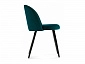 Gabi 1 green / black Стул на металлокаркасе - фото №4