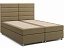 Кровать с матрасом и зависимым пружинным блоком Гаванна (160х200) Box Spring, вельвет - миниатюра