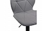 Trio light gray / black Барный стул - фото №11