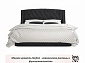 Мягкая кровать "Stefani" 1400 темная с подъемным механизмом с орт.матрасом PROMO B COCOS - фото №13