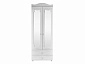 Шкаф 2-х дверный с зеркалами и ящиками (гл.560) Италия ИТ-50 белое дерево - фото №6