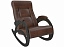 Кресло-качалка Модель 4 без лозы, экокожа - миниатюра