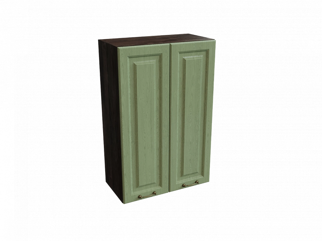 Шкаф В609 с 2-мя дверцами Ницца ДБК/ДУБ/ОЛИВ Ф40Н - фото №1