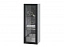 Шкаф навесной вертикальный со стеклом Шарлиз, МДФ - миниатюра
