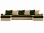 Угловой диван Венеция-П, микровельвет - миниатюра