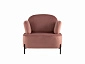 Кресло STOOL GROUP Кэнди с подлокотниками Велюр пыльно-розовый - фото №4
