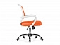 Ergoplus orange / white Компьютерное кресло - фото №6