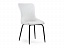 Lado white / black Стул на металлокаркасе, экокожа - миниатюра