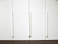Илия М15 Шкаф 4-х дверный туя светлая/шоколад/белый - фото №3