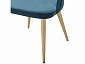 Кресло Lars Diag blue/нат.дуб - фото №8