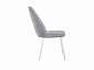 Стул DikLine 326 B22 GREY, ножки белые - фото №5