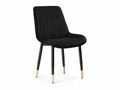 Seda-1 black / gold / black Стул на металлокаркасе - фото №1