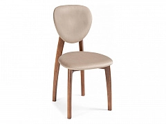 Вакимо ткань tenerife beige / миланский орех Стул деревянный - фото №1, Woodville25453