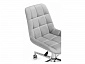 Честер светло-серый / хром Офисное кресло - фото №11
