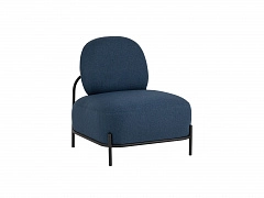 Кресло STOOL GROUP Стоун Рогожка синий  - фото №1