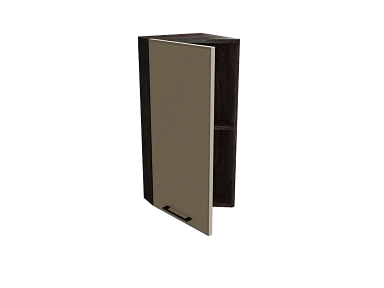 Шкаф ВТ300 с 1-ой дверью Мемфис ДБК/АТЛ/СЕР Ф36 - фото №1, 888_ММК-00001479