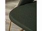 Кресло Lars тёмно-зеленый/Линк золото - фото №14