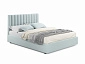 Мягкая кровать Olivia 1600 мята пастель с подъемным механизмом - фото №2
