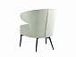 Кресло лаунж STOOL GROUP Royal Stripes Велюр фисташковый  - фото №6