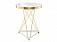 Milena white / gold Стол деревянный, металл - миниатюра