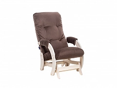 Кресло-качалка Модель 68 (Leset Футура) Дуб беленый, ткань V 23 - фото №1