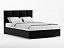 Кровать Секондо (160х200) с ПМ, велюр - миниатюра