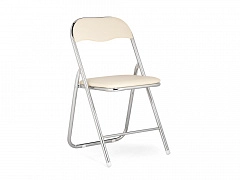 Fold 1 складной beige / chrome Стул на металлокаркасе - фото №1