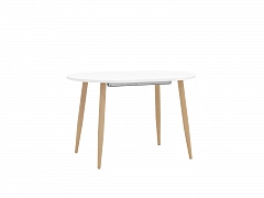 Стол обеденный Stool Group Берген 120 Белый  - фото №1