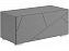 ГРАНЖ Тумба ТМ-001 (Д.900, напольная) (Серый шифер / Графит софт), ЛДСП - миниатюра