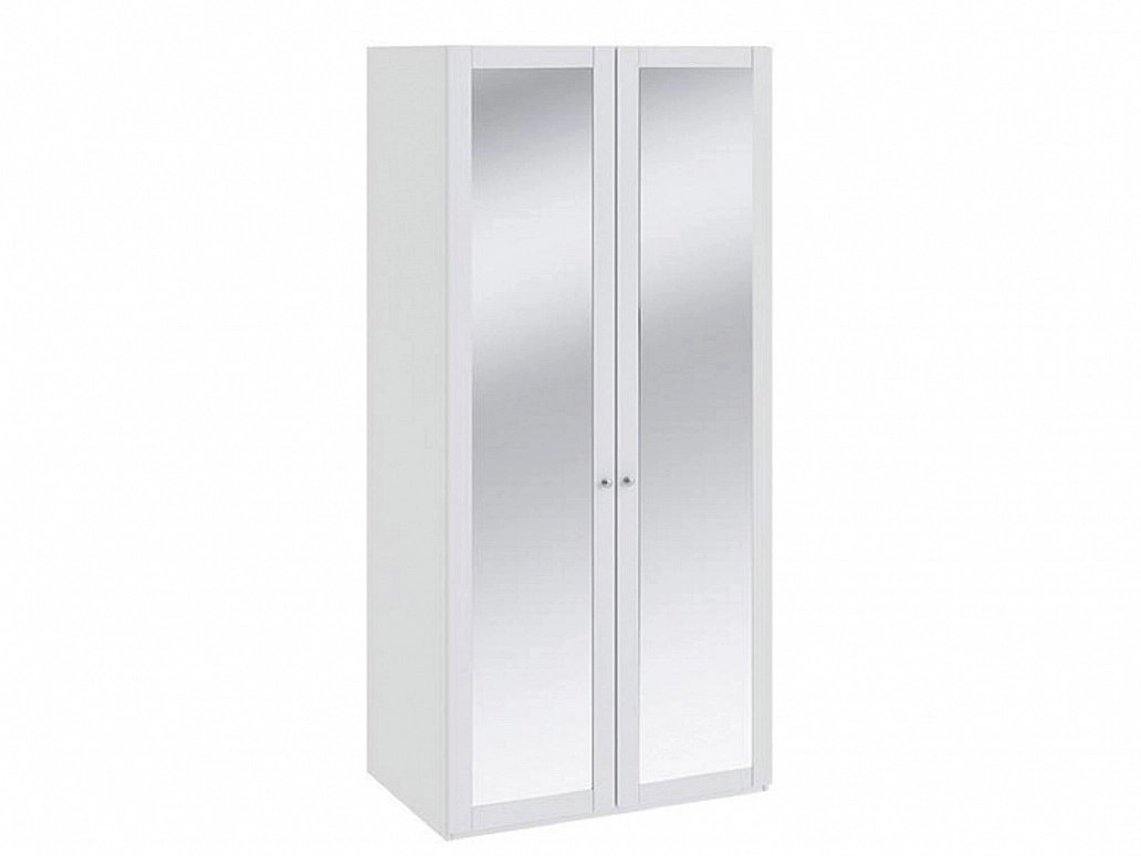 Шкаф для одежды с 2-мя зеркальными дверями Ривьера - фото №1