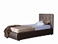 Мягкая кровать Селеста 900 мокко с подъемным механизмом - фото №2