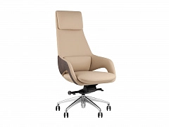 Кресло руководителя STOOL GROUP TopChairs Reign бежевый - фото №1