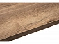 Эльпатия 150 дуб велингтон / черный матовый Стол деревянный - фото №7