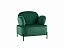 Кресло STOOL GROUP Кэнди с подлокотниками Велюр зеленый, велюр - миниатюра