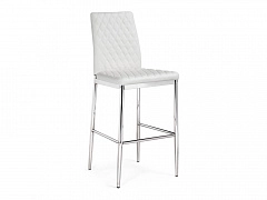 Teon белый / хром Барный стул - фото №1, Woodville15202