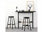 Стол барный STOOL GROUP Knobb 120*60 Черный - фото №3