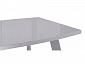 Стол KENNER SL1600  серый/стекло серое - фото №6