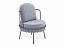 Кресло Sheffilton SHT-AMS123 стальной серый/графит муар, микровелюр - миниатюра