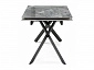 Хилбри 140(200)х80х76 оробико / черный Керамический стол - фото №5