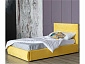 Мягкая кровать Selesta 1200 желтая с ортопед.основанием с матрасом PROMO B COCOS - фото №7