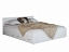 Кровать Стандарт с ящиками (120х200), белый матовый - миниатюра
