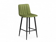 Дани зеленый / черный Барный стул - фото №1, Woodville18065