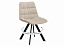 Стул DikLine 229 поворотный, B03 BEIGE, ножки черные, микровелюр - миниатюра